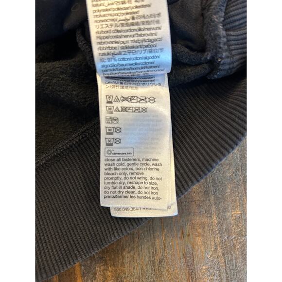 Calvin Klein Letter Block Logo Mens Full Zip Sweatshirt Size Medium Track Jacket - Picture 10 of 10